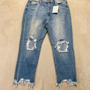 KanCan Light Blue Straight Leg Jeans